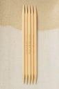 Clover Takumi Bamboo Double Point Needles 7"