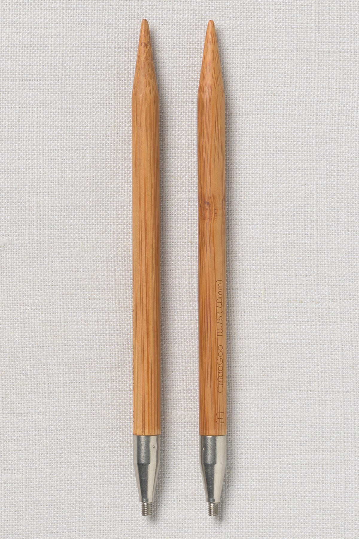ChiaoGoo SPIN Bamboo Tips 5" (13 cm) Patina