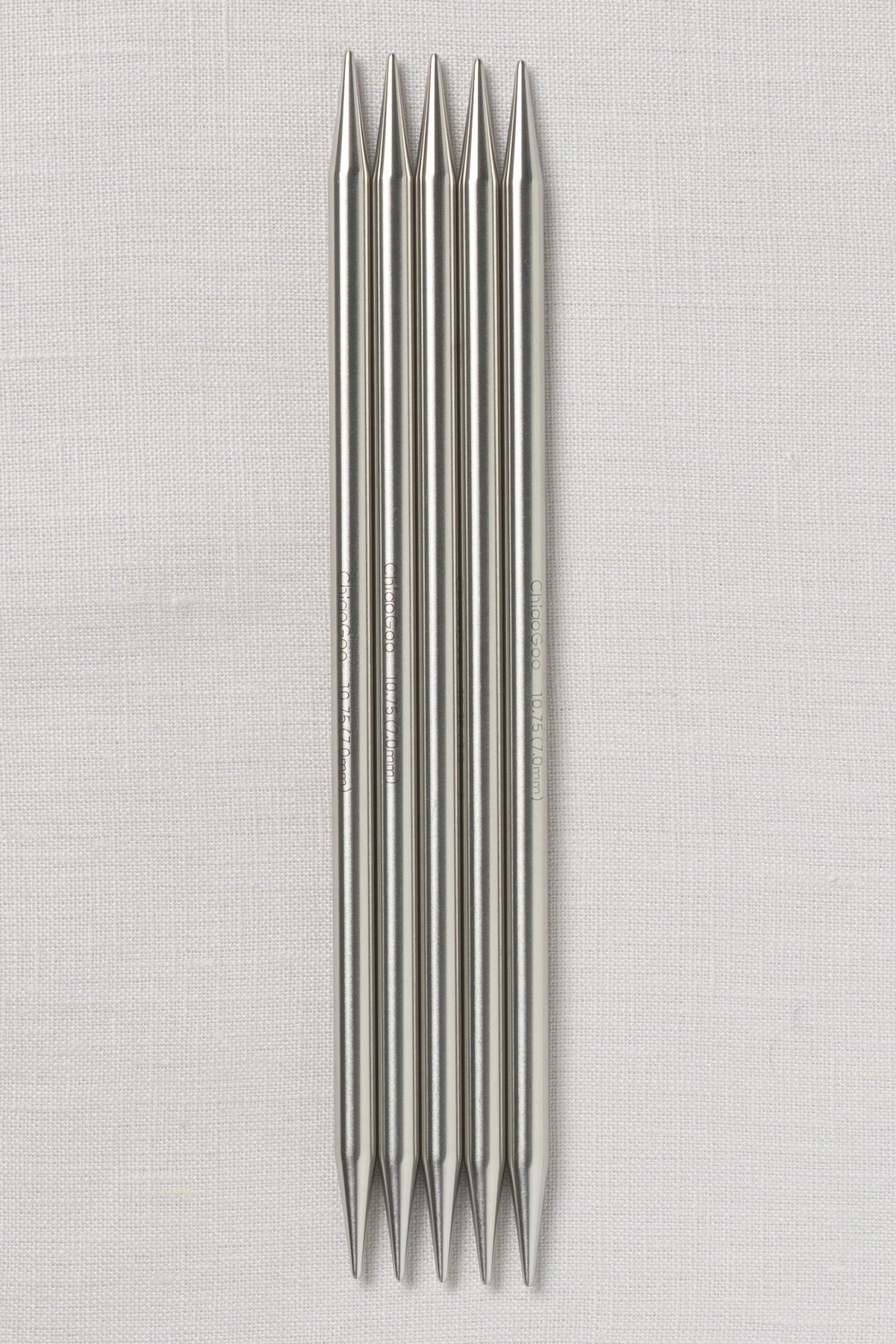 ChiaoGoo SS Double Point 8" (20 cm)