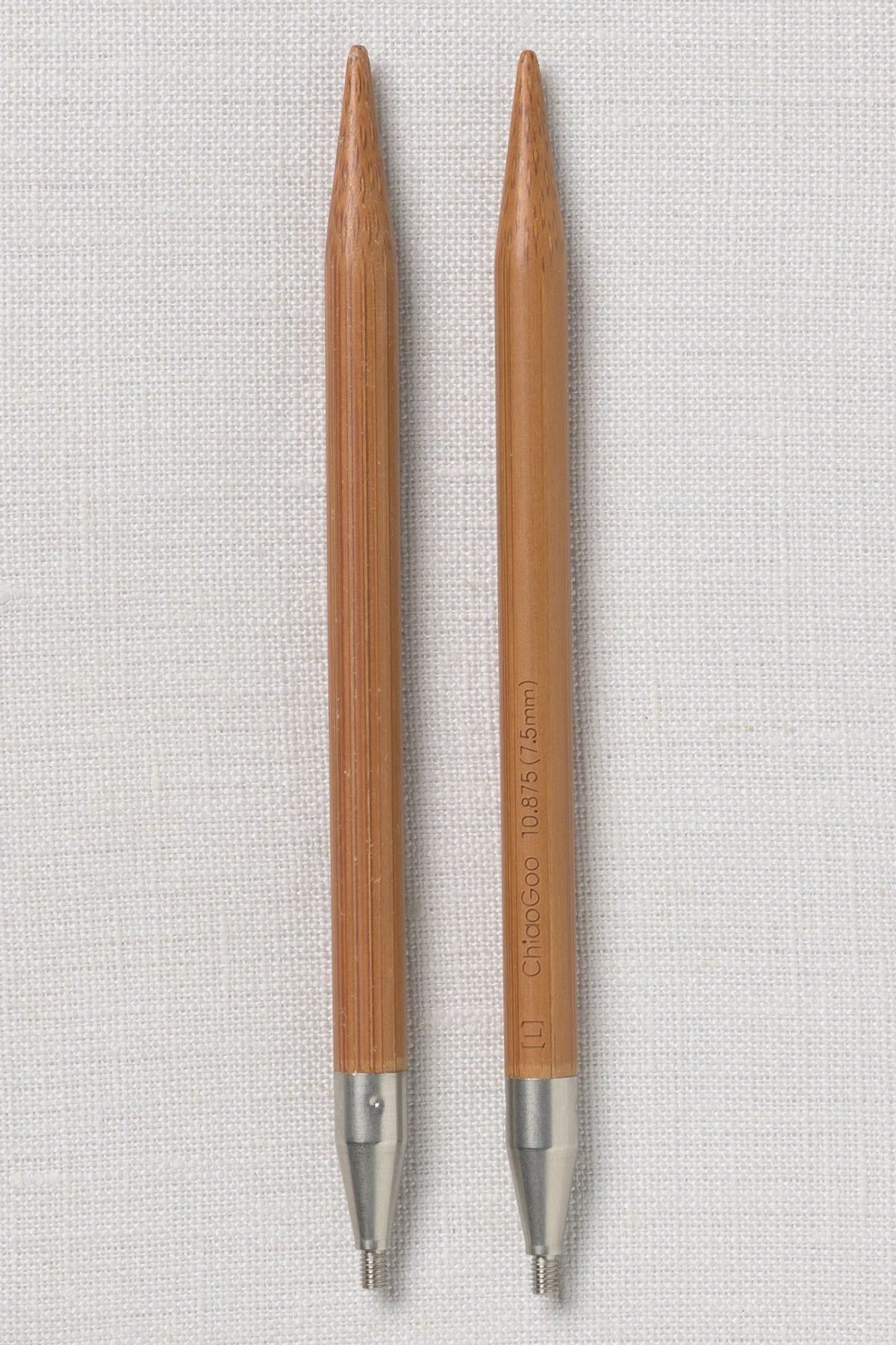 ChiaoGoo SPIN Bamboo Tips 5" (13 cm) Patina