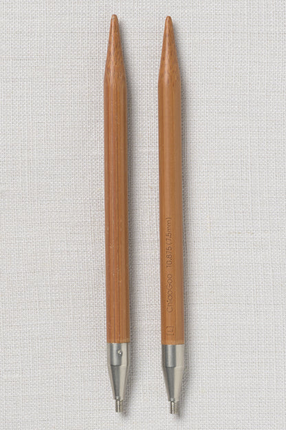 ChiaoGoo SPIN Bamboo Tips 5" (13 cm) Patina