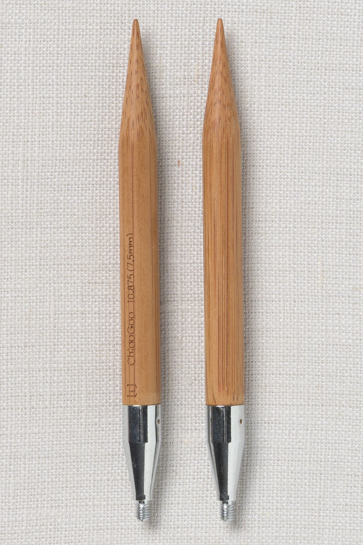 ChiaoGoo SPIN Bamboo Tips 4" (10 cm) Patina