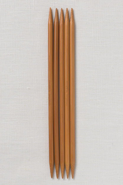ChiaoGoo Bamboo Double Point 8" (20 cm) Patina