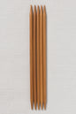 ChiaoGoo Bamboo Double Point 8" (20 cm) Patina