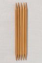 ChiaoGoo Bamboo Double Point 6" (15 cm) Patina