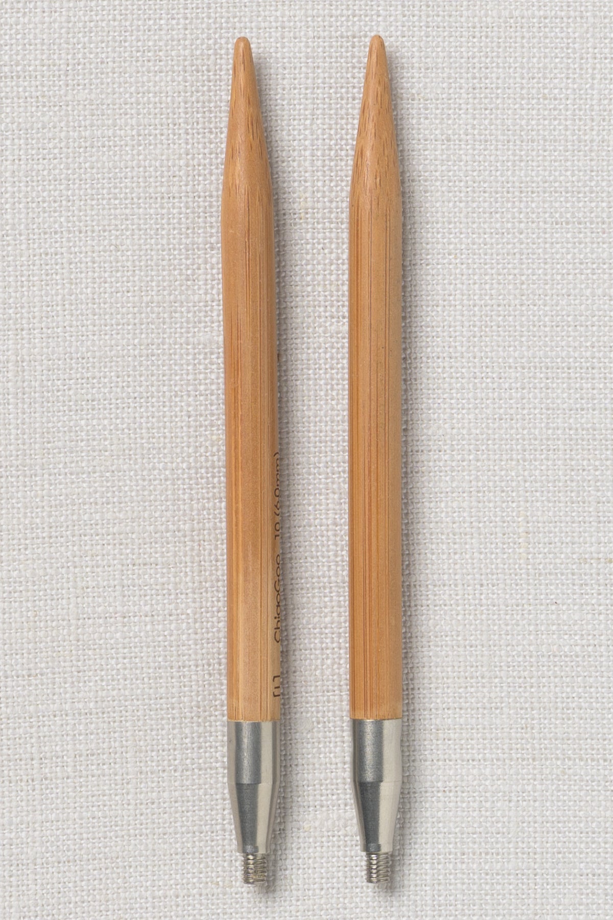 ChiaoGoo SPIN Bamboo Tips 4" (10 cm) Patina