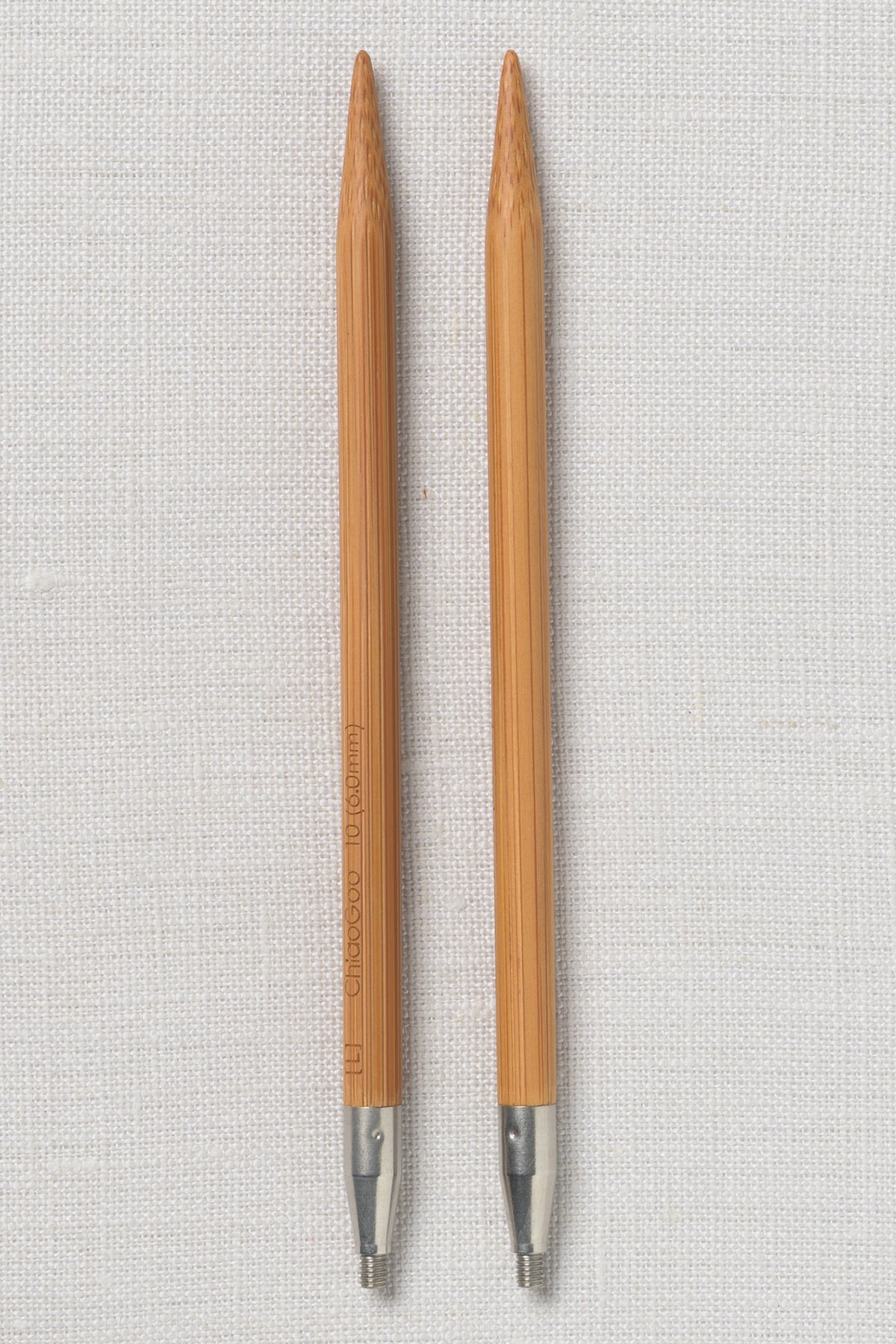 ChiaoGoo SPIN Bamboo Tips 5" (13 cm) Patina