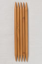 ChiaoGoo Bamboo Double Point 8" (20 cm) Patina