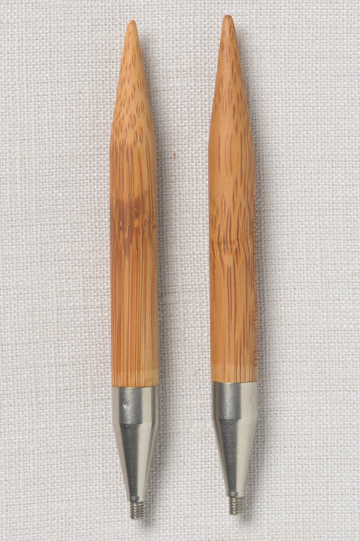 ChiaoGoo SPIN Bamboo Tips 4" (10 cm) Patina
