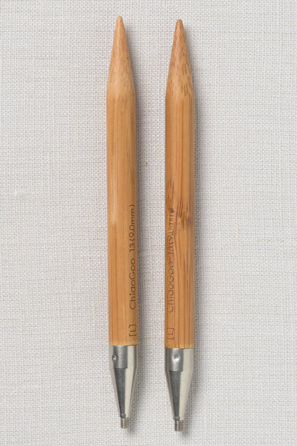 ChiaoGoo SPIN Bamboo Tips 5" (13 cm) Patina