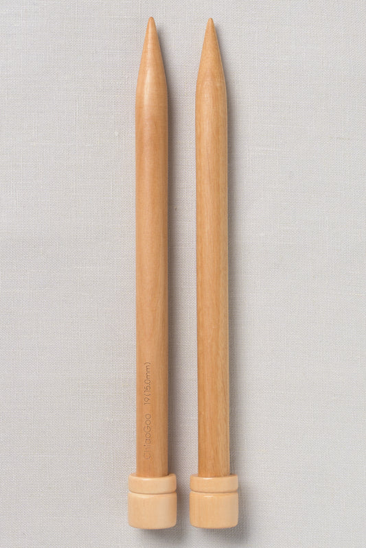 ChiaoGoo Wood Single Point 9" (23 cm) Patina