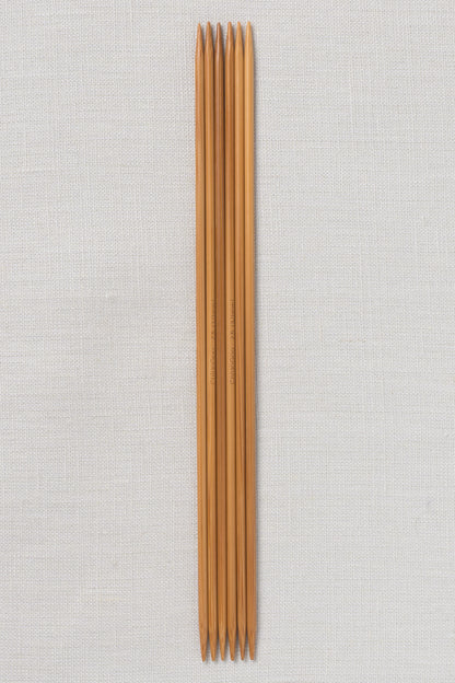 ChiaoGoo Bamboo Double Point 8" (20 cm) Patina