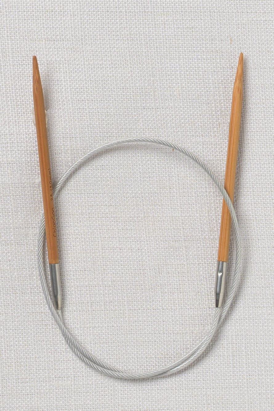 ChiaoGoo Bamboo Circular 16" (40 cm) Patina