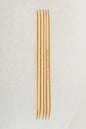 Clover Takumi Bamboo Double Point Needles 5"