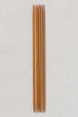 ChiaoGoo Bamboo Double Point 6" (15 cm) Patina