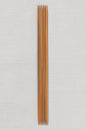 ChiaoGoo Bamboo Double Point 8" (20 cm) Patina