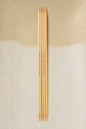 Clover Takumi Bamboo Double Point Needles 7"