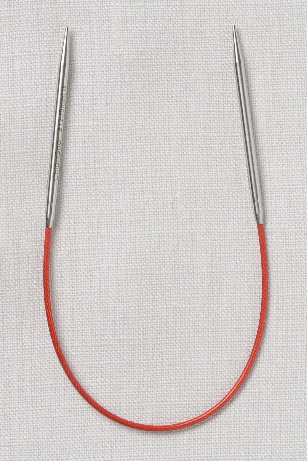ChiaoGoo SS Red Circular 9" (23 cm)
