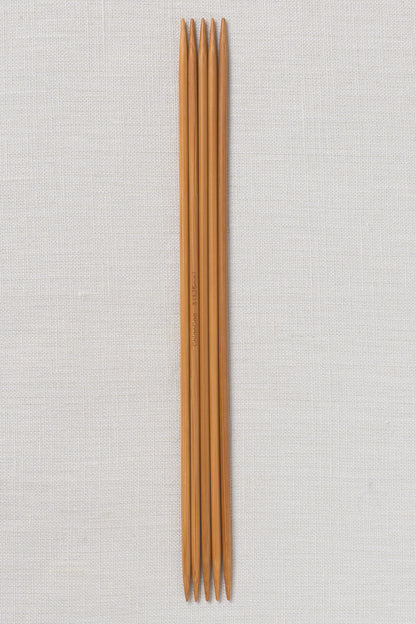 ChiaoGoo Bamboo Double Point 8" (20 cm) Patina