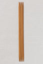 ChiaoGoo Bamboo Double Point 8" (20 cm) Patina