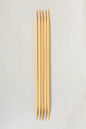 Clover Takumi Bamboo Double Point Needles 5"
