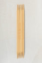 Clover Takumi Bamboo Double Point Needles 5"