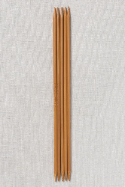 ChiaoGoo Bamboo Double Point 8" (20 cm) Patina
