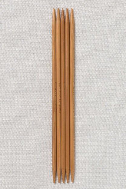ChiaoGoo Bamboo Double Point 6" (15 cm) Patina