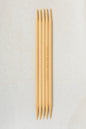 Clover Takumi Bamboo Double Point Needles 5"