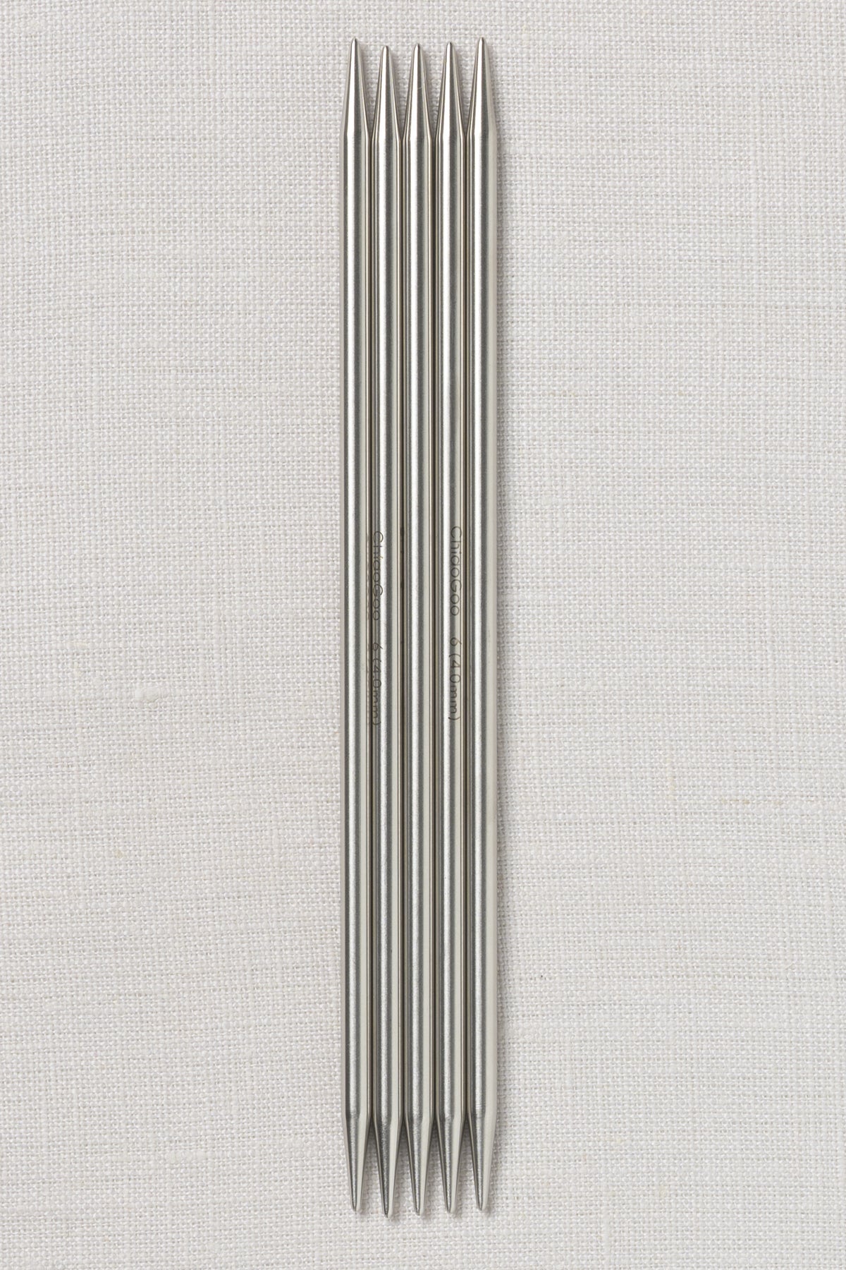 ChiaoGoo SS Double Point 6" (15 cm)