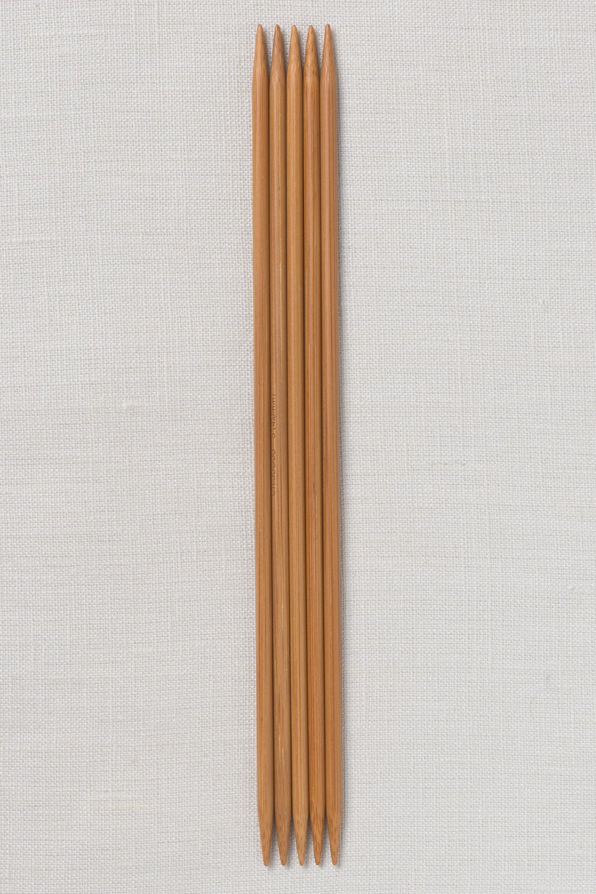 ChiaoGoo Bamboo Double Point 8" (20 cm) Patina