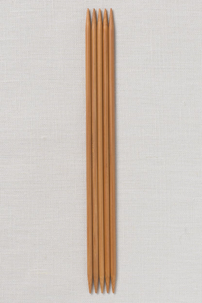 ChiaoGoo Bamboo Double Point 8" (20 cm) Patina