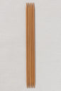 ChiaoGoo Bamboo Double Point 8" (20 cm) Patina