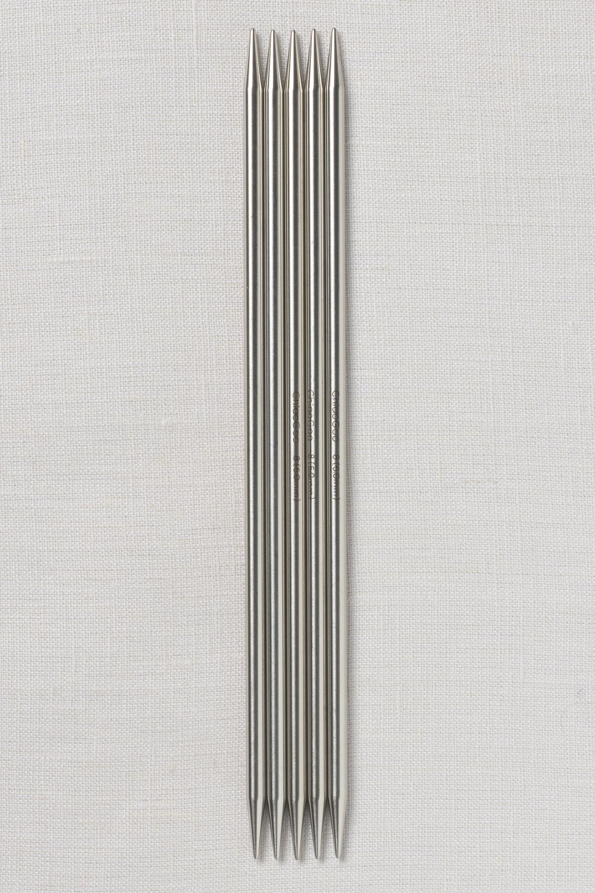 ChiaoGoo SS Double Point 8" (20 cm)