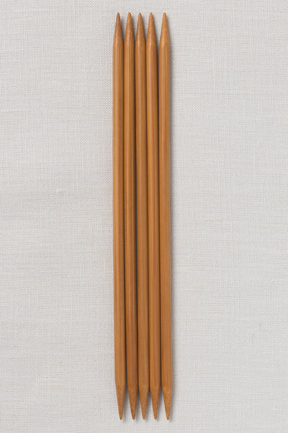 ChiaoGoo Bamboo Double Point 8" (20 cm) Patina