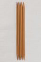 ChiaoGoo Bamboo Double Point 8" (20 cm) Patina