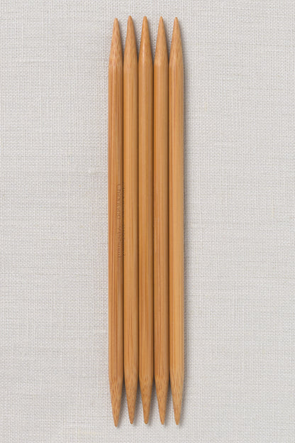 ChiaoGoo Bamboo Double Point 6" (15 cm) Patina