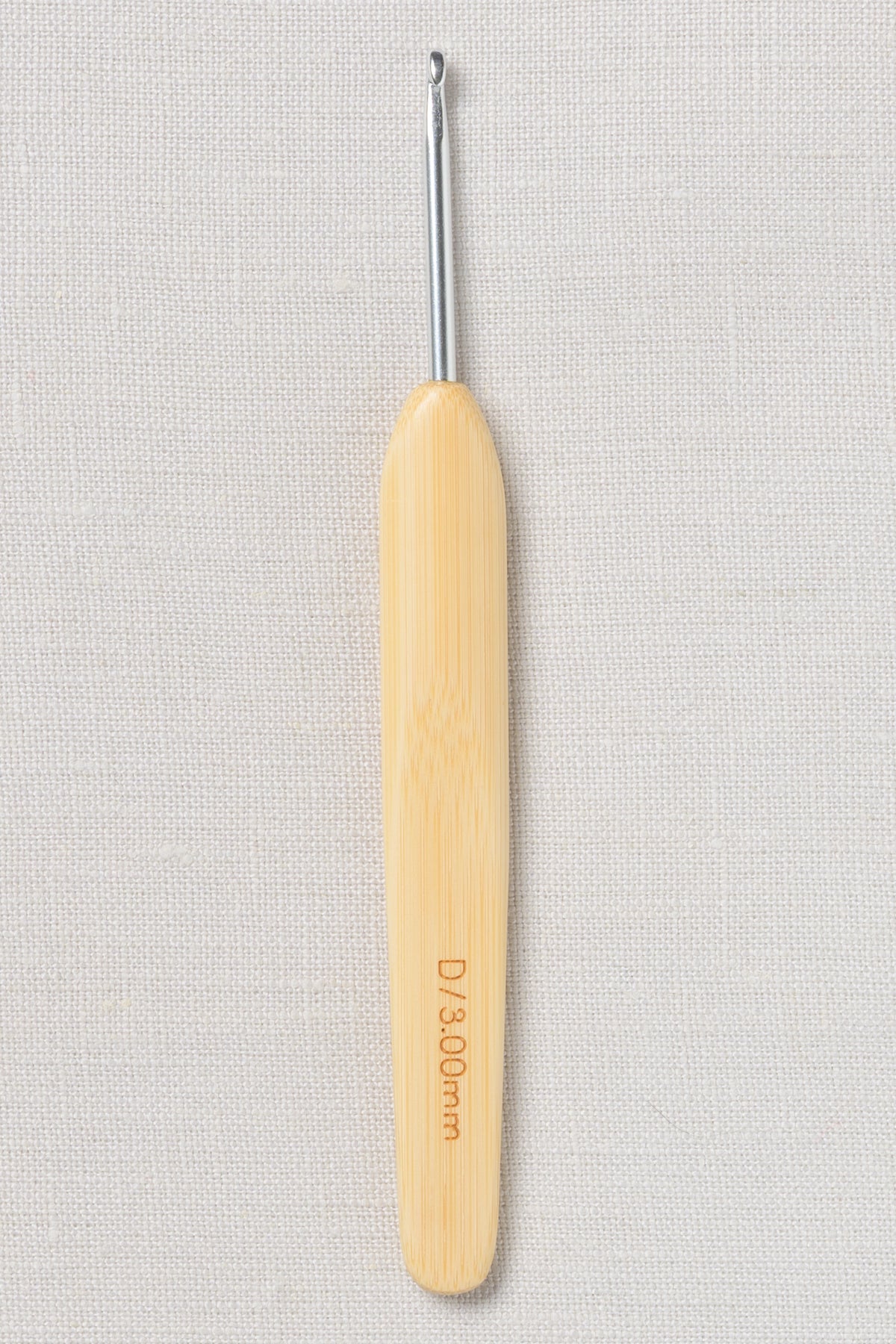 ChiaoGoo Metal Head Crochet Hook 5.5" (14 cm) Natural