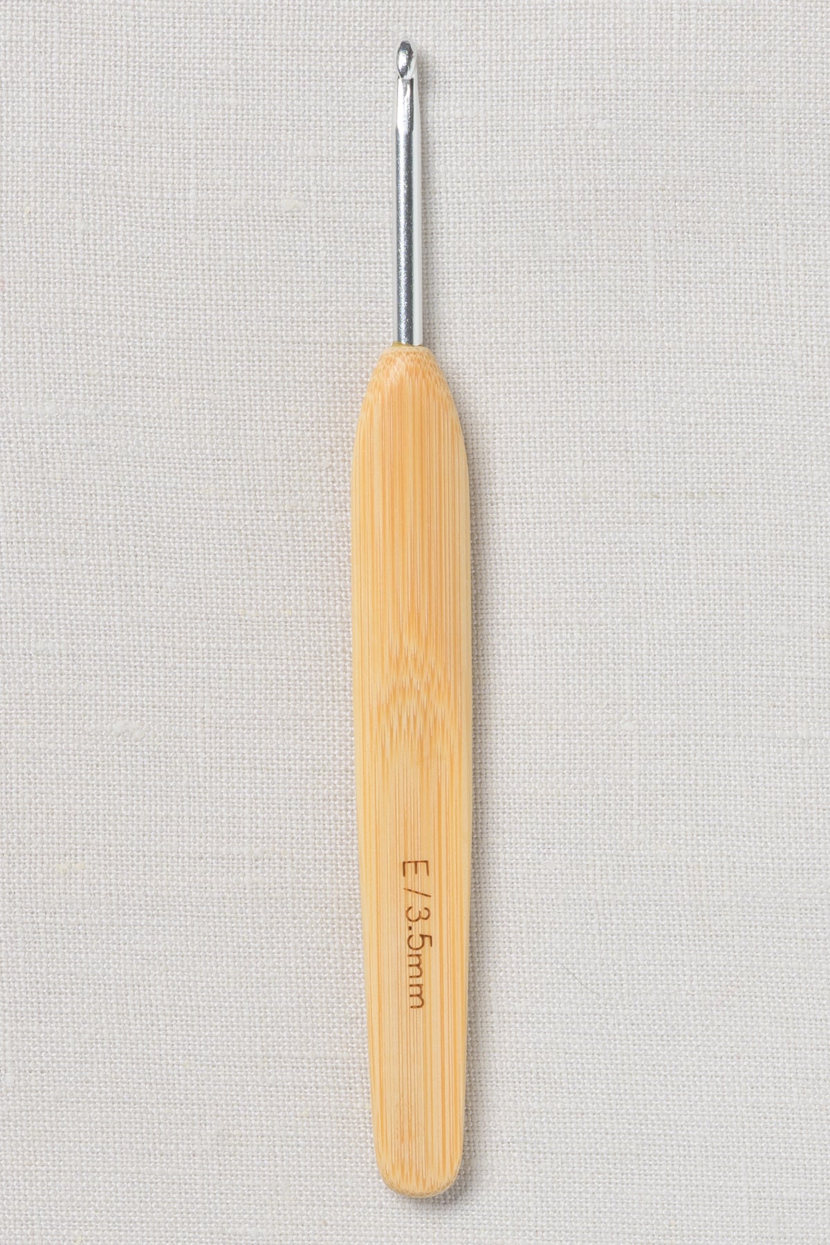 ChiaoGoo Metal Head Crochet Hook 5.5" (14 cm) Natural