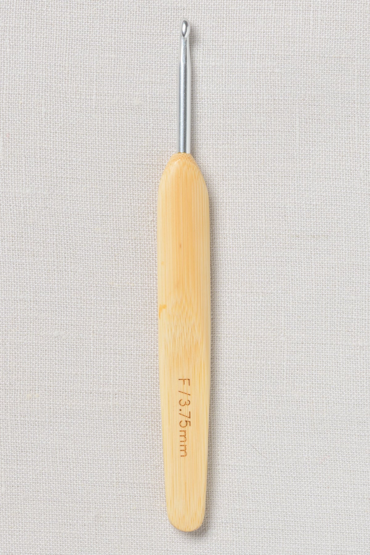 ChiaoGoo Metal Head Crochet Hook 5.5" (14 cm) Natural