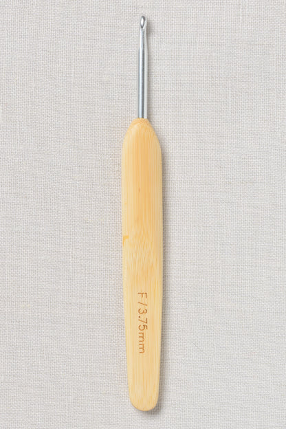 ChiaoGoo Metal Head Crochet Hook 5.5" (14 cm) Natural