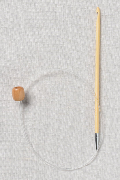 ChiaoGoo Bamboo Flexible Hook 24" (60 cm) Patina