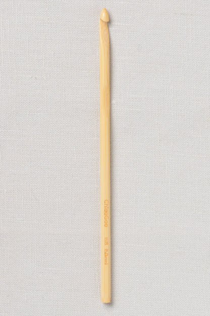 ChiaoGoo Bamboo Crochet Hook 6" (15 cm) Natural