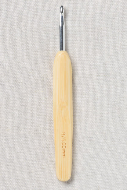 ChiaoGoo Metal Head Crochet Hook 5.5" (14 cm) Natural