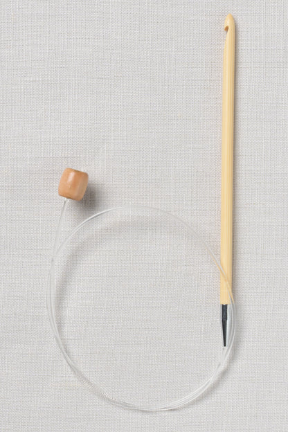 ChiaoGoo Bamboo Flexible Hook 24" (60 cm) Patina