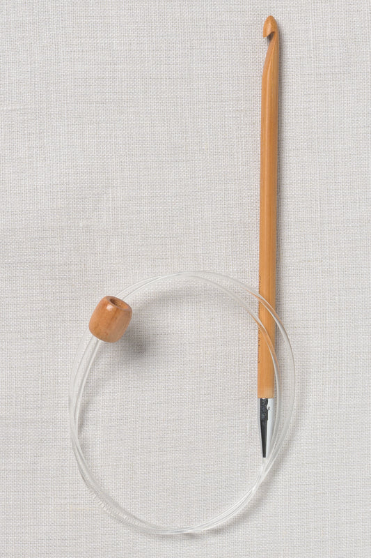 ChiaoGoo Bamboo Flexible Hook 32" (80 cm) Patina