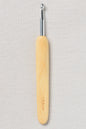 ChiaoGoo Metal Head Crochet Hook 5.5" (14 cm) Natural