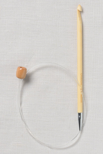 ChiaoGoo Bamboo Flexible Hook 24" (60 cm) Patina