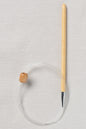 ChiaoGoo Bamboo Flexible Hook 32" (80 cm) Patina