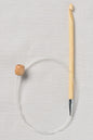 ChiaoGoo Bamboo Flexible Hook 24" (60 cm) Patina